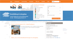 Desktop Screenshot of brbv.de